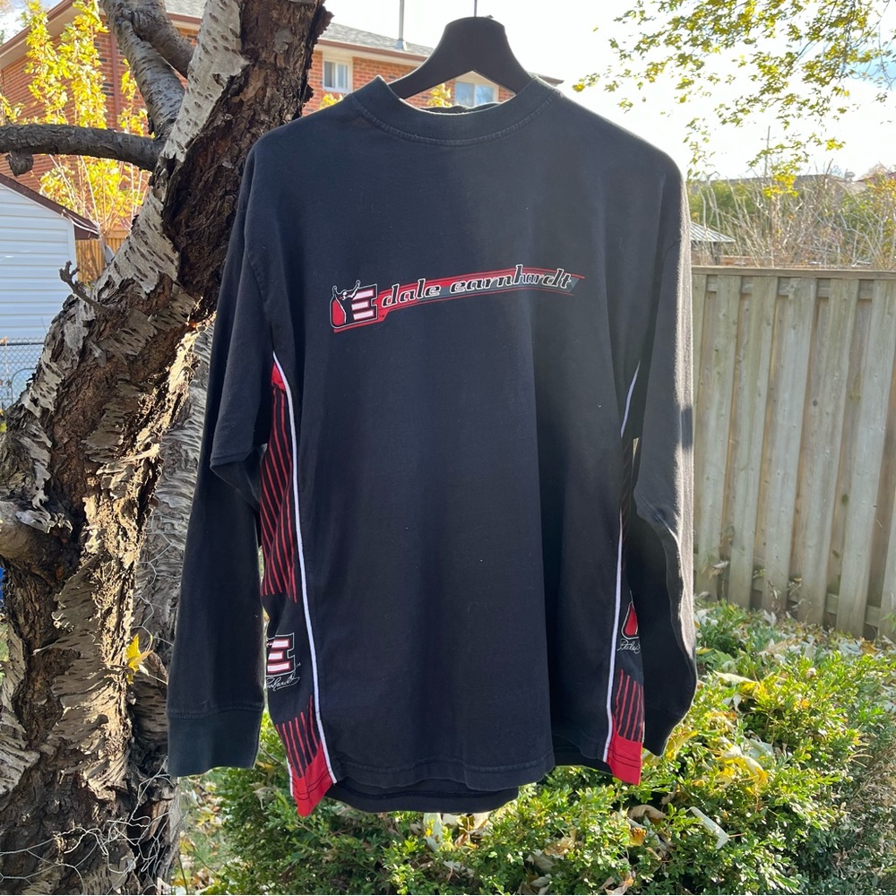 Dale Earnhardt Vintage Race Longsleeve Shirt Size 2XL